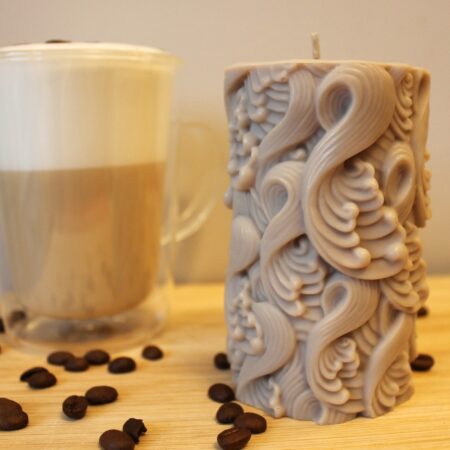 Świeca Walec - Waniliowe Latte